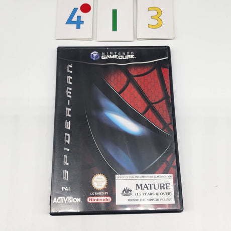 Spider-Man Nintendo Gamecube Game + Manual PAL - Trippy Trades 