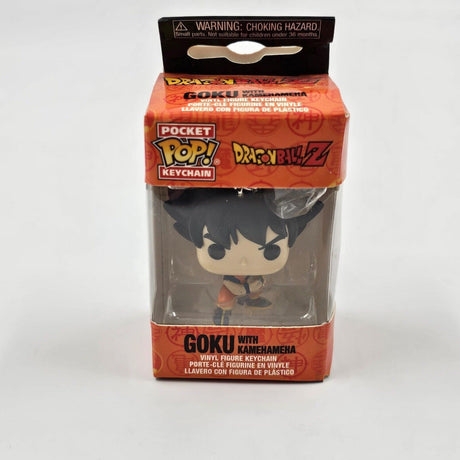 Keychain Dragonball Z Goku With Kamehameha Funko Pocket Pop Keychain - Trippy Trades 