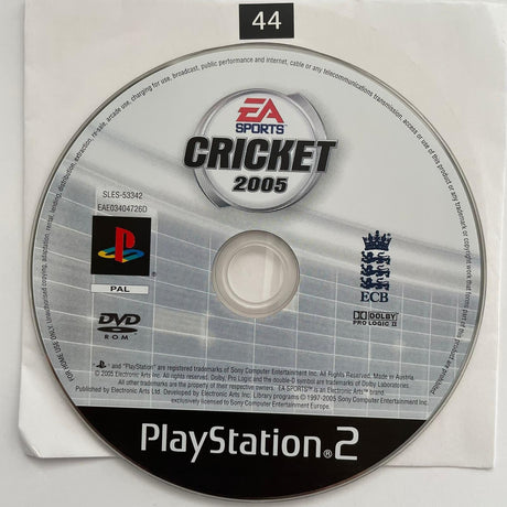 Cricket 2005 PS2 PlayStation 2 Game Disc Only - Trippy Trades 