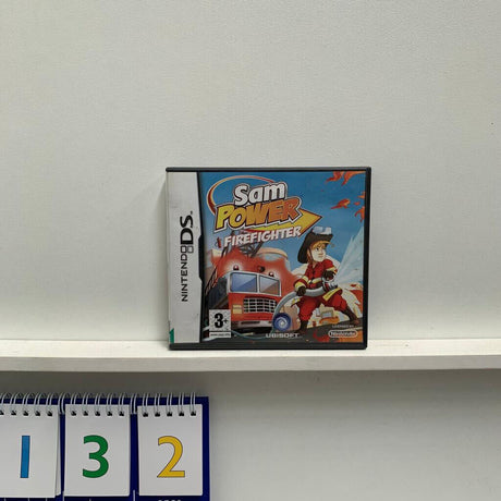 Sam Power Firefighter Nintendo DS game + Manual Oz132 - Trippy Trades 