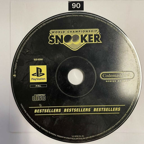 Snooker  PS1 Playstation 1 Game Disc Only - Trippy Trades 