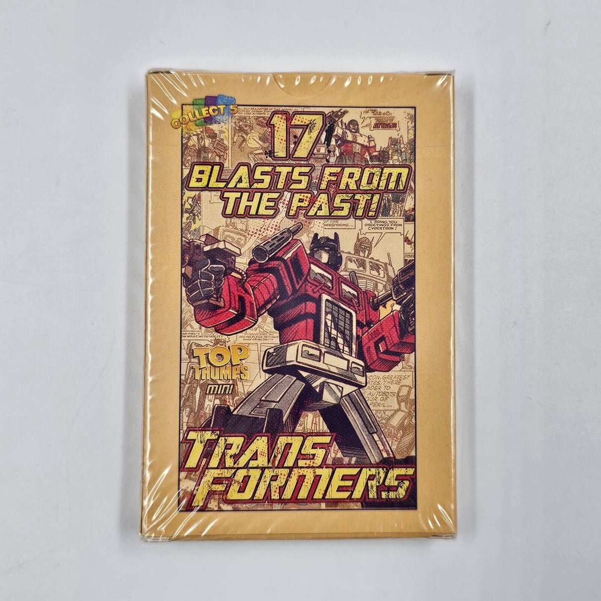 Transformers Top Trumps Mini Cards 17 Blasts From The Past!