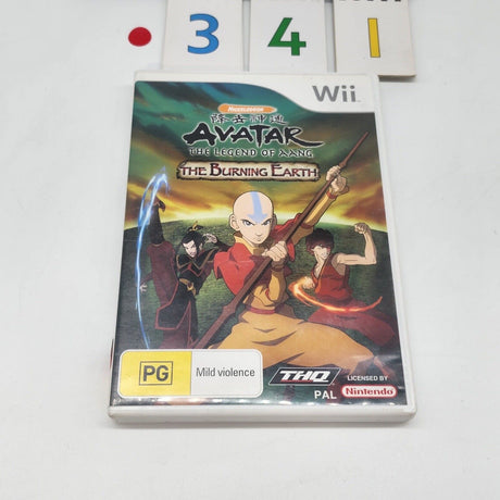 Avatar The Legend Of Aang The Burning Earth Nintendo Wii Game + Manual PAL - Trippy Trades 