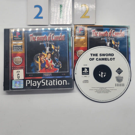 The Sword Of Camelot PS1 Playstation 1 Game + Manual PAL - Trippy Trades 