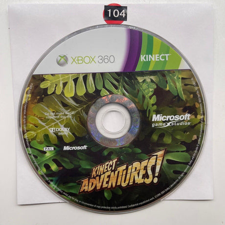 Kinect Adventures Xbox 360 Game Disc Only - Trippy Trades 