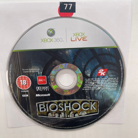 BioShock Xbox 360 Game Disc Only - Trippy Trades 