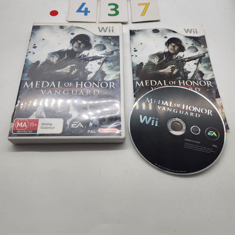 Medal of Honor Vanguard Nintendo Wii Game + Manual PAL - Trippy Trades 