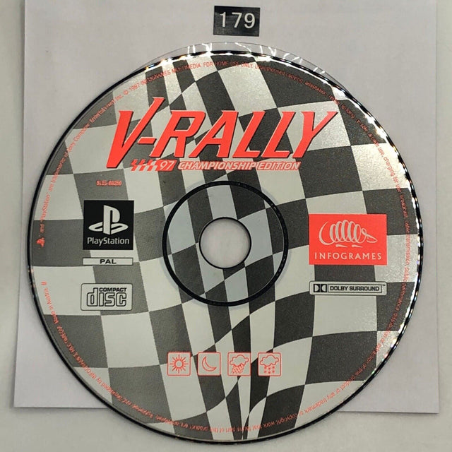 V-Rally 97 Championship Edition PS1 Playstation 1 Game Disc Only oz179 - Trippy Trades 