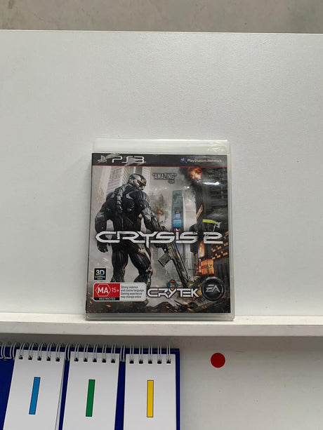 Crysis 2 PS3 PlayStation 3 game  + manual - Trippy Trades 