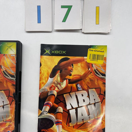 NBA Jam Xbox Original Game + Manual PAL - Trippy Trades 