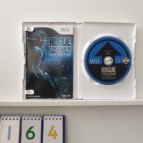 Rogue Trooper Quartz Zone Nintendo Wii Game + Manual Pal - Trippy Trades 