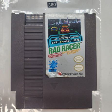 Rad Racer Nintendo Entertainment System Game PAL - Trippy Trades 