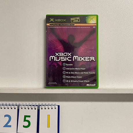 Xbox music mixer Xbox original game + manual PAL - Trippy Trades 