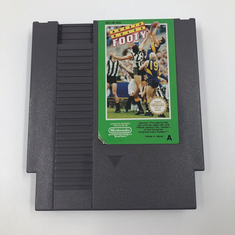 Aussie Rules Footy Nintendo Entertainment System NES Game PAL 25F4 - Trippy Trades 