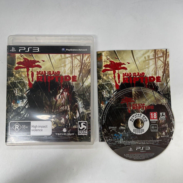 Dead Island Riptide PS3 Playstation 3 Game + Manual - Trippy Trades 