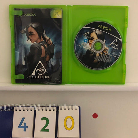 Aeon flux Aeonflux Xbox Original Game + Manual PAL - Trippy Trades 