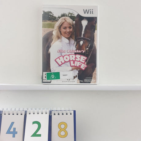 Ellen Whitakers Horse Life Nintendo Wii Game + Manual PAL oz428 - Trippy Trades 