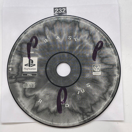 Blast Radius PS1 Playstation 1 Game Disc Only - Trippy Trades 