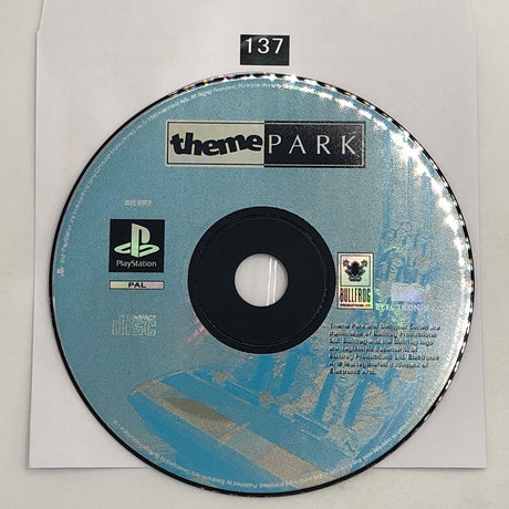 Theme Park PS1 Playstation 1 Game Disc Only oz137 - Trippy Trades 