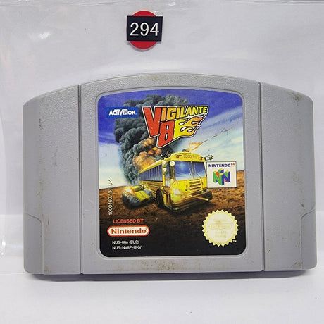 Vigilante 8 Nintendo 64 N64 Game Cartridge PAL r294 - Trippy Trades 