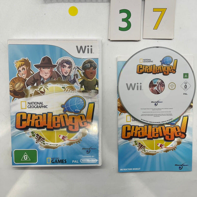 National Geographic Challenge! Nintendo Wii Game + Manual PAL - Trippy Trades 