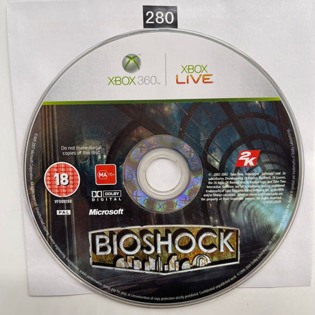 BioShock Xbox 360 Game Disc Only - Trippy Trades 