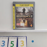 Resistance 2 II PS3 Playstation 3 Game + Manual b353