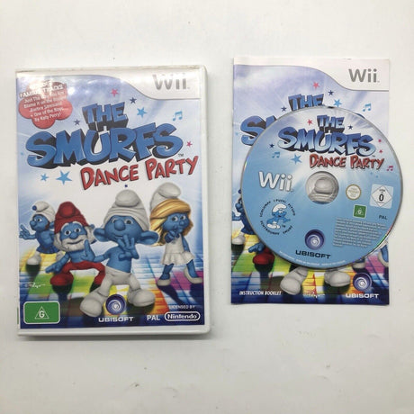 The Smurfs Dance Party Nintendo Wii Game + Manual PAL - Trippy Trades 