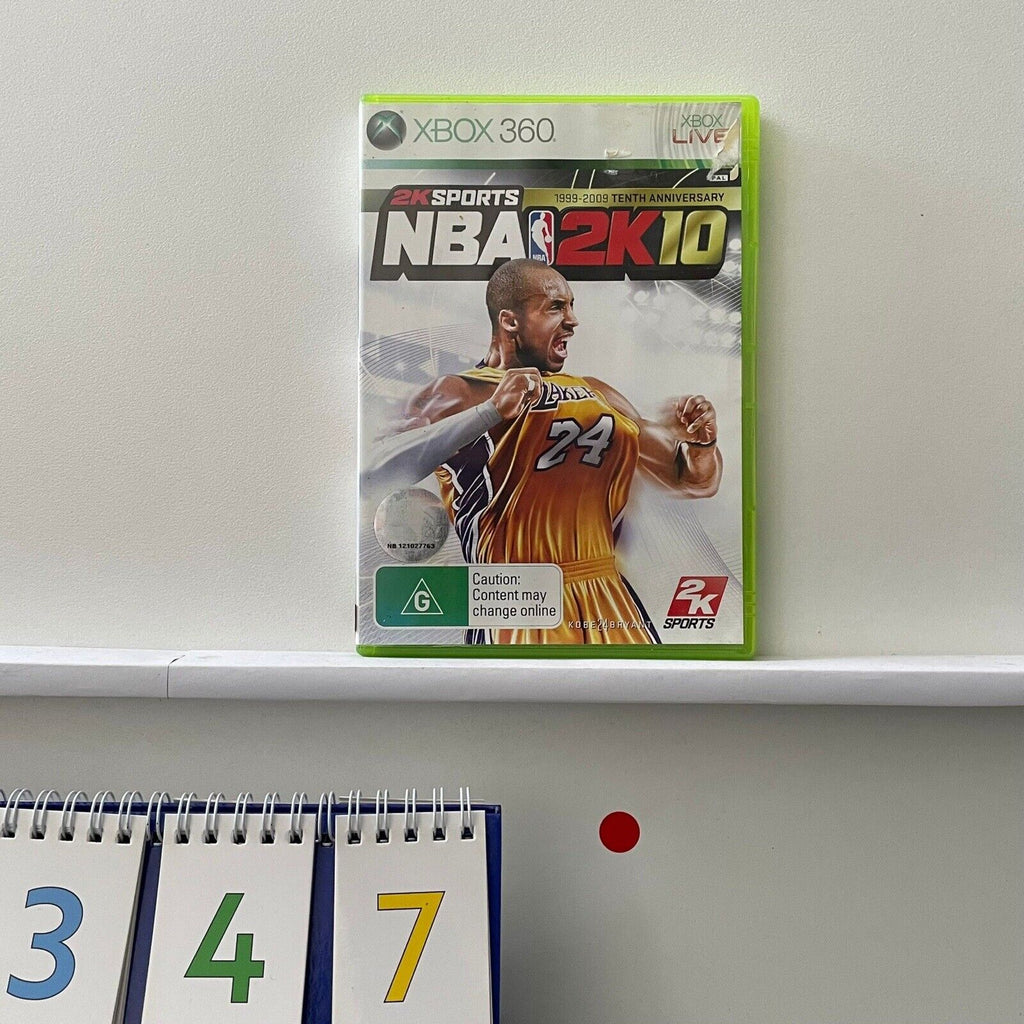 NBA 2K10 2010 Xbox 360 Game PAL