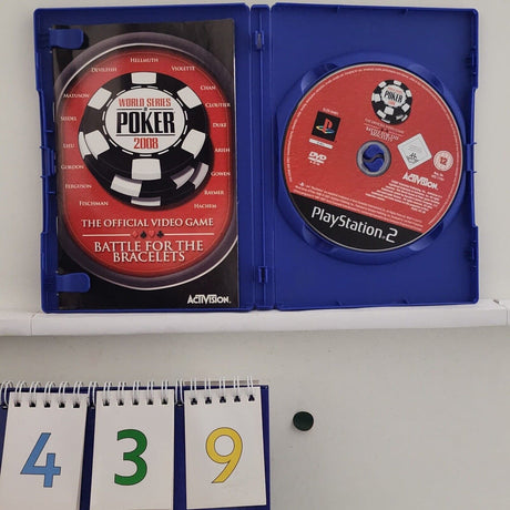 World Series Of Poker 2008 PS2 Playstation 2 Game + Manual PAL g439 - Trippy Trades 