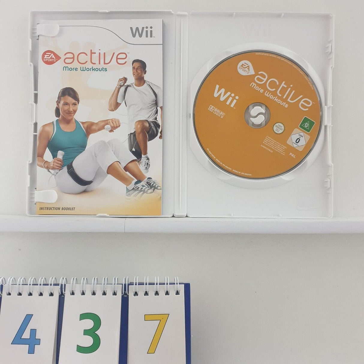 Active More Workouts Nintendo Wii Game + Manual PAL oz437 - Trippy Trades 