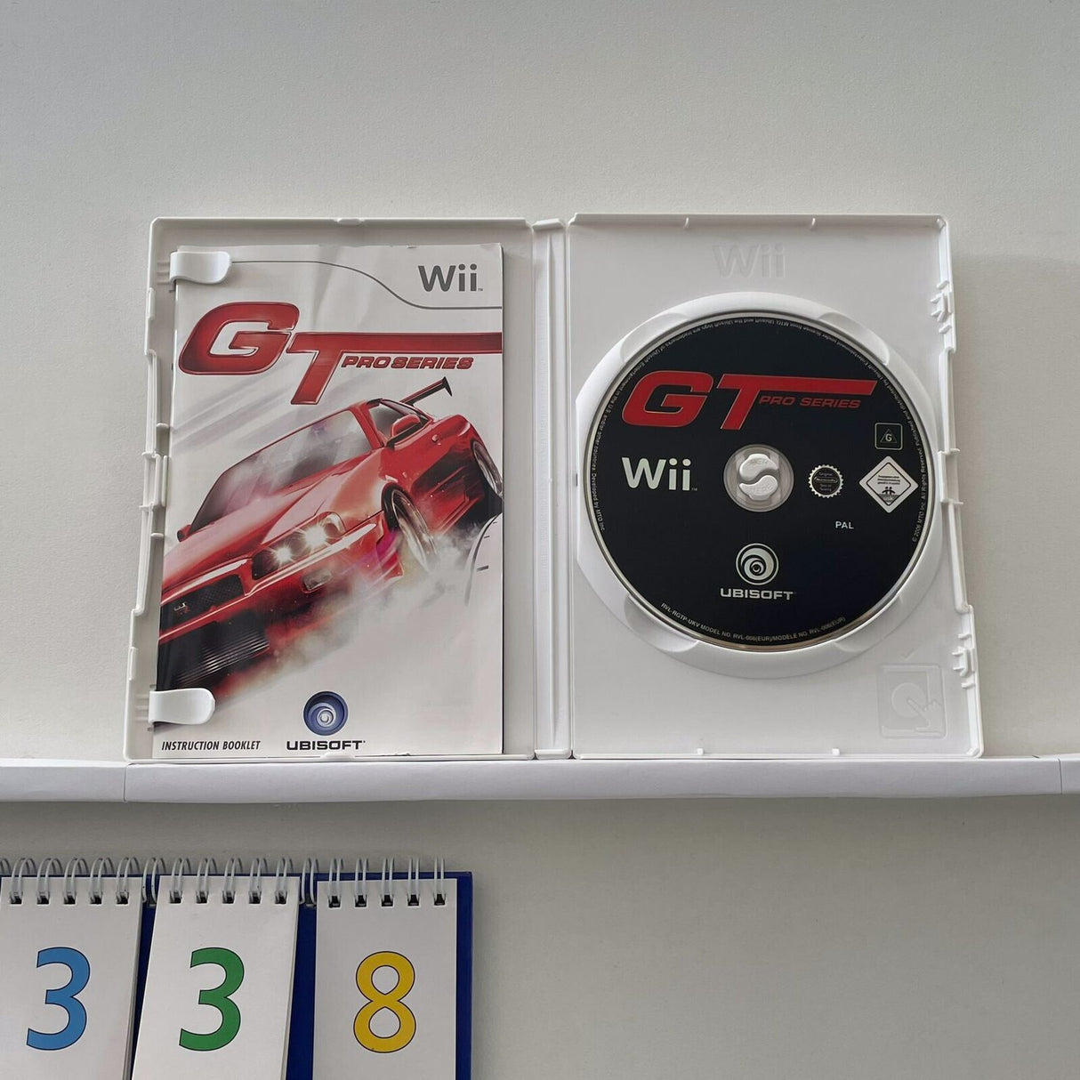 GT Pro Series Nintendo Wii Game + Manual PAL - Trippy Trades 