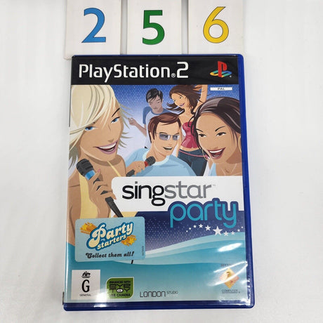 Singstar Party PS2 Playstation 2 Game + Manual PAL - Trippy Trades 