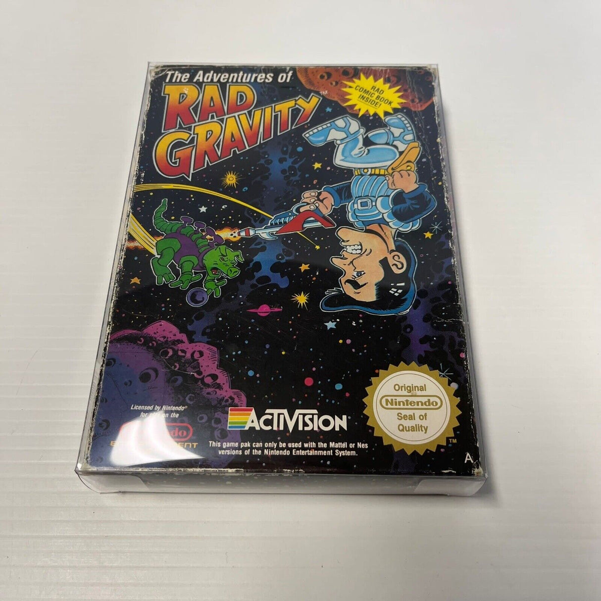 The Adventures of Rad Gravity Nintendo NES Game Boxed oz109 - Trippy Trades 