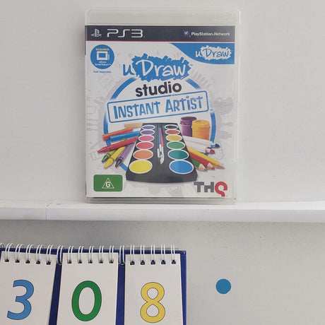 U Draw Studio Instant Artist PS3 Playstation 3 Game + Manual b308 - Trippy Trades 