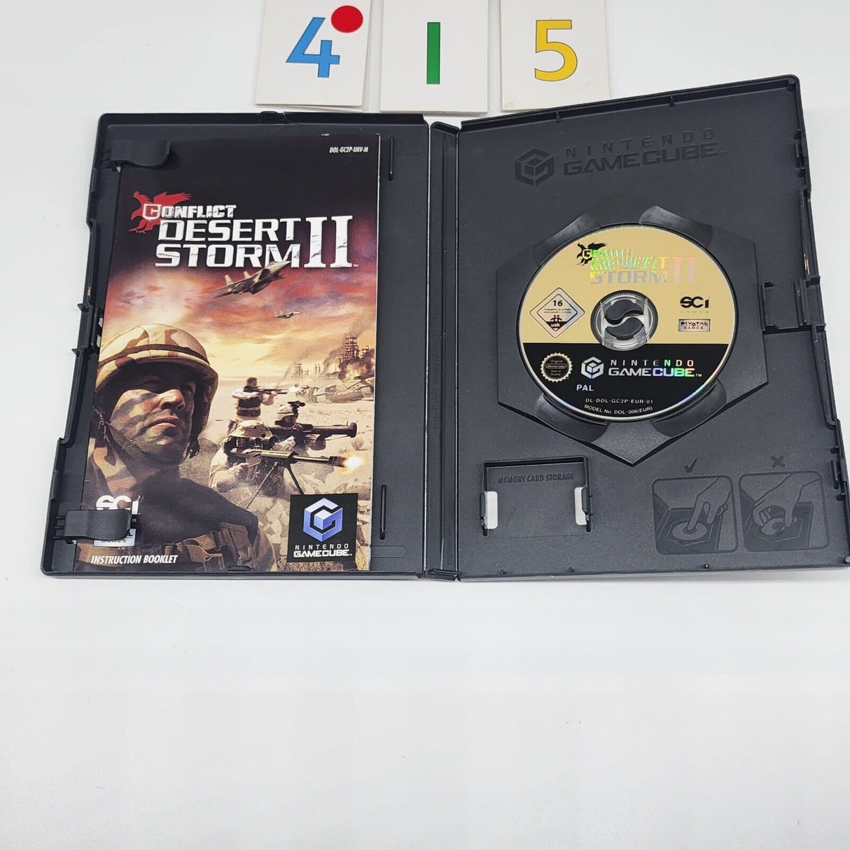 Conflict Desert Storm 2 II Nintendo Gamecube Game + Manual PAL - Trippy Trades 