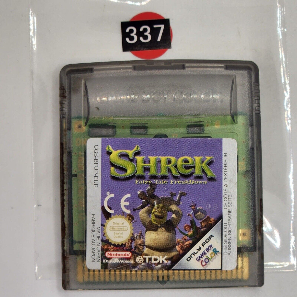 Shrek Fairy Tale Freakdown Nintendo Gameboy Color/Colour Game - Trippy Trades 