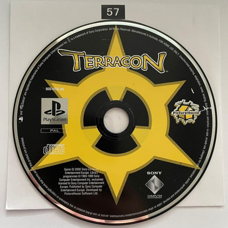 Terracon PS1 Playstation 1 Game Disc Only - Trippy Trades 