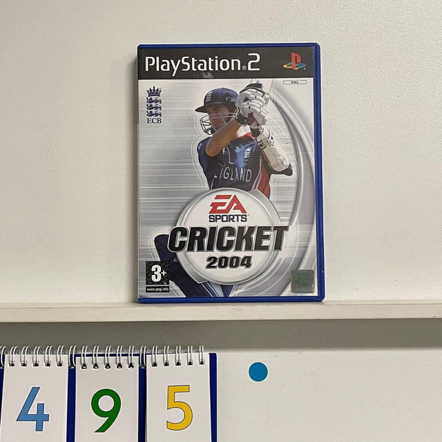 Cricket 04 2004 PS2 Playstation 2 game + manual PAL - Trippy Trades 