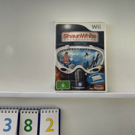 Shaun White Snowboarding Road trip Nintendo Wii Game + Manual PAL - Trippy Trades 