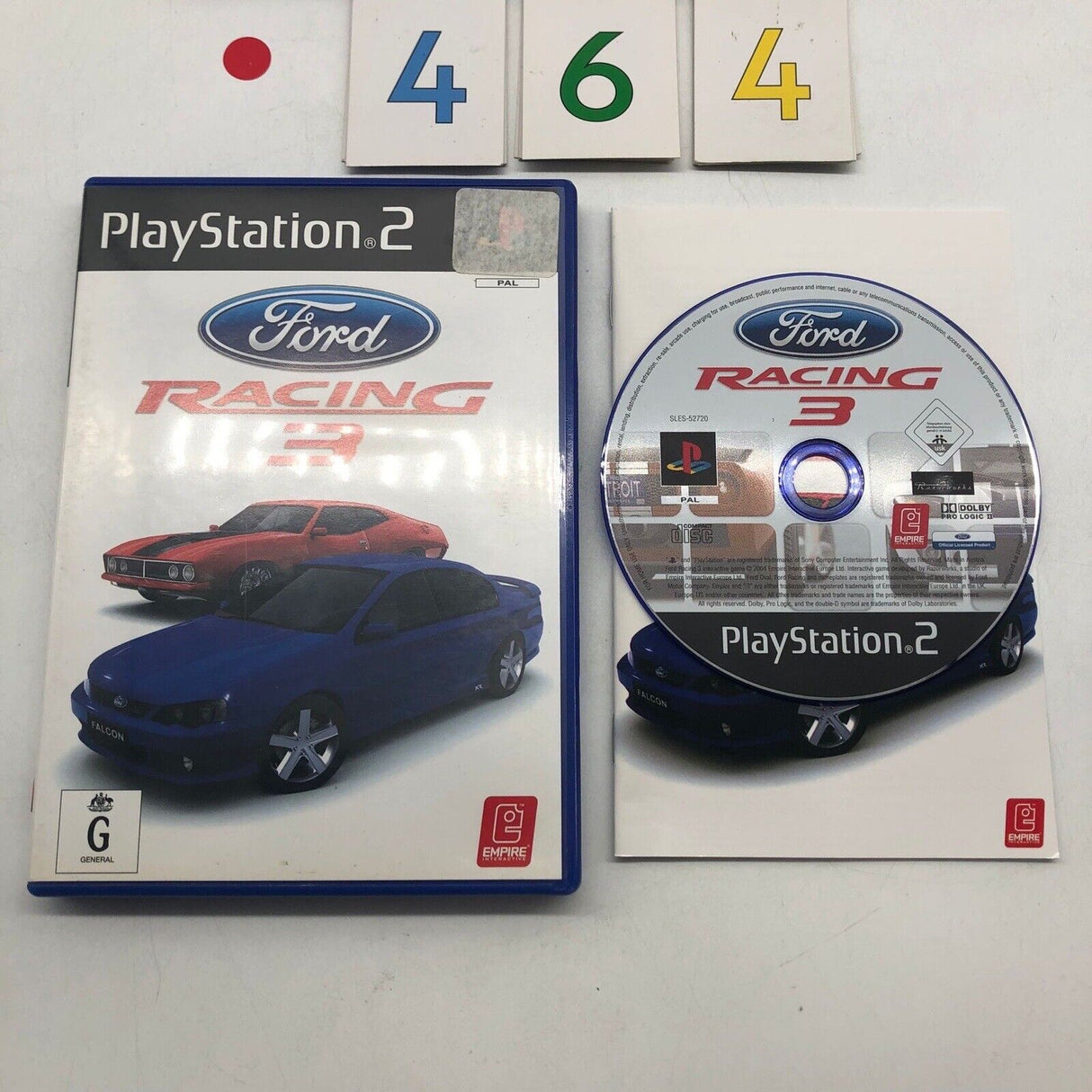 Ford Racing 3 PS2 Playstation 2 Game + Manual PAL - Trippy Trades 