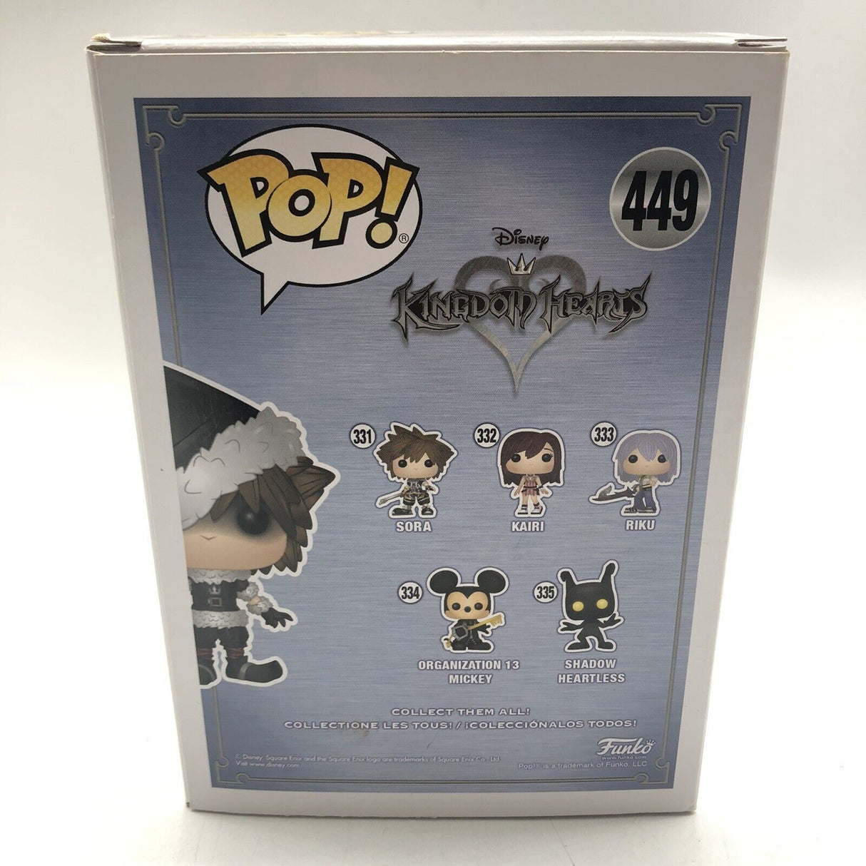 Funko Pop Vinyl Disney Kingdom Hearts #449 Sora (Christmas Town) - Trippy Trades 