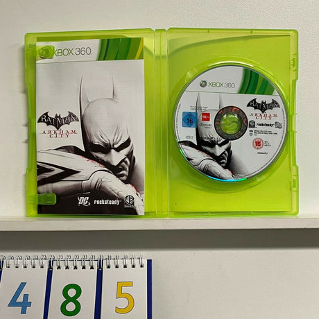 Batman Arkham City Xbox 360 game + Manual PAL - Trippy Trades 