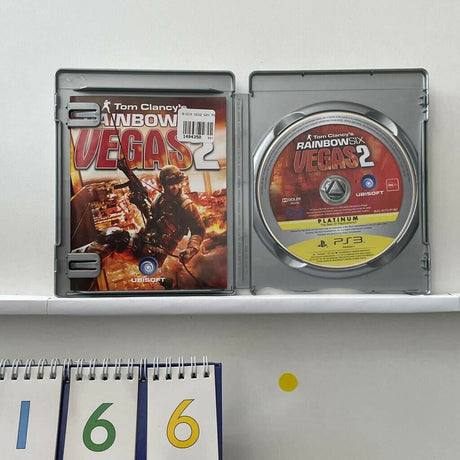 Tom Clancy's Rainbow Six Vegas 2 II PS3 PlayStation 3 game + manual - Trippy Trades 