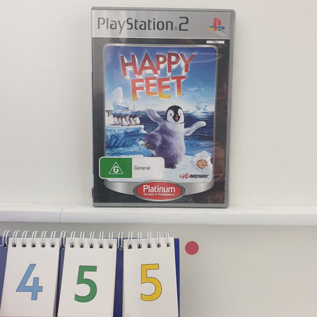 Happy Feet PS2 Playstation 2 Game + Manual PAL - Trippy Trades 