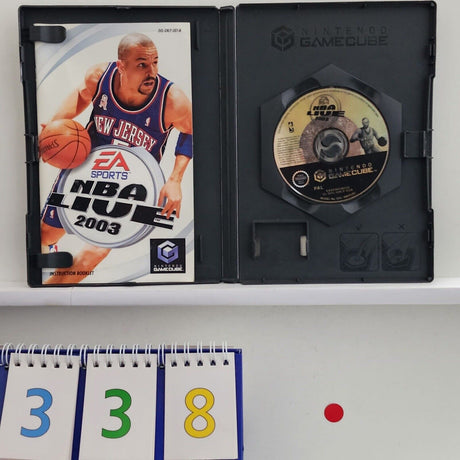 NBA Live 2003 Nintendo Gamecube Game + Manual PAL - Trippy Trades 