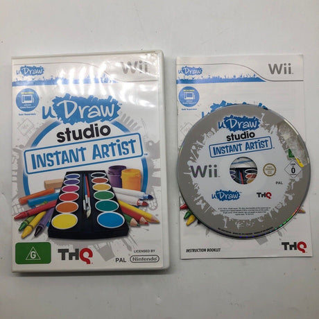 U Draw Studio Instant Artist Nintendo Wii Game + Manual PAL 28j4 - Trippy Trades 