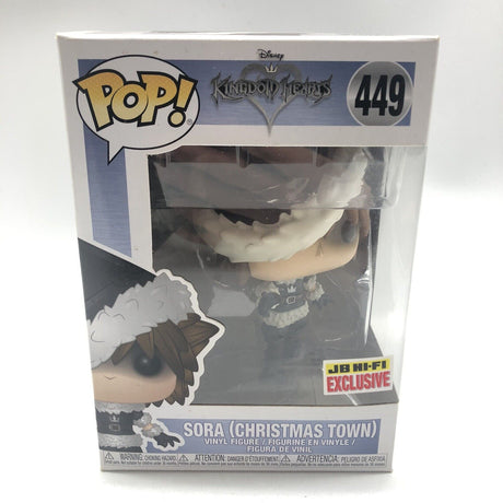 Funko Pop Vinyl Disney Kingdom Hearts #449 Sora (Christmas Town) - Trippy Trades 