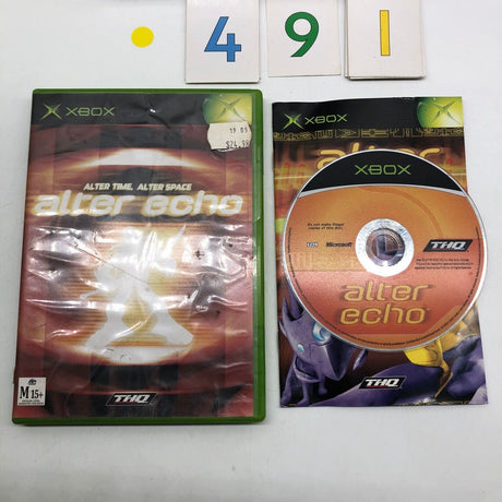 Alter Echo Xbox Original Game + Manual PAL - Trippy Trades 