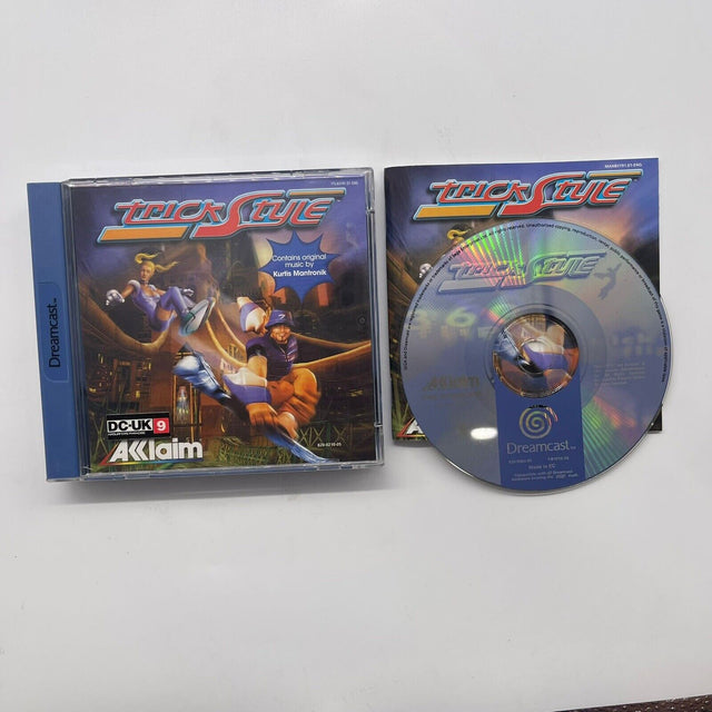 Trick Style Sega Dreamcast Game + Manual PAL - Trippy Trades 